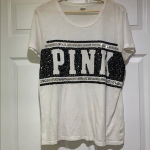 PINK VS sequence tee shirt